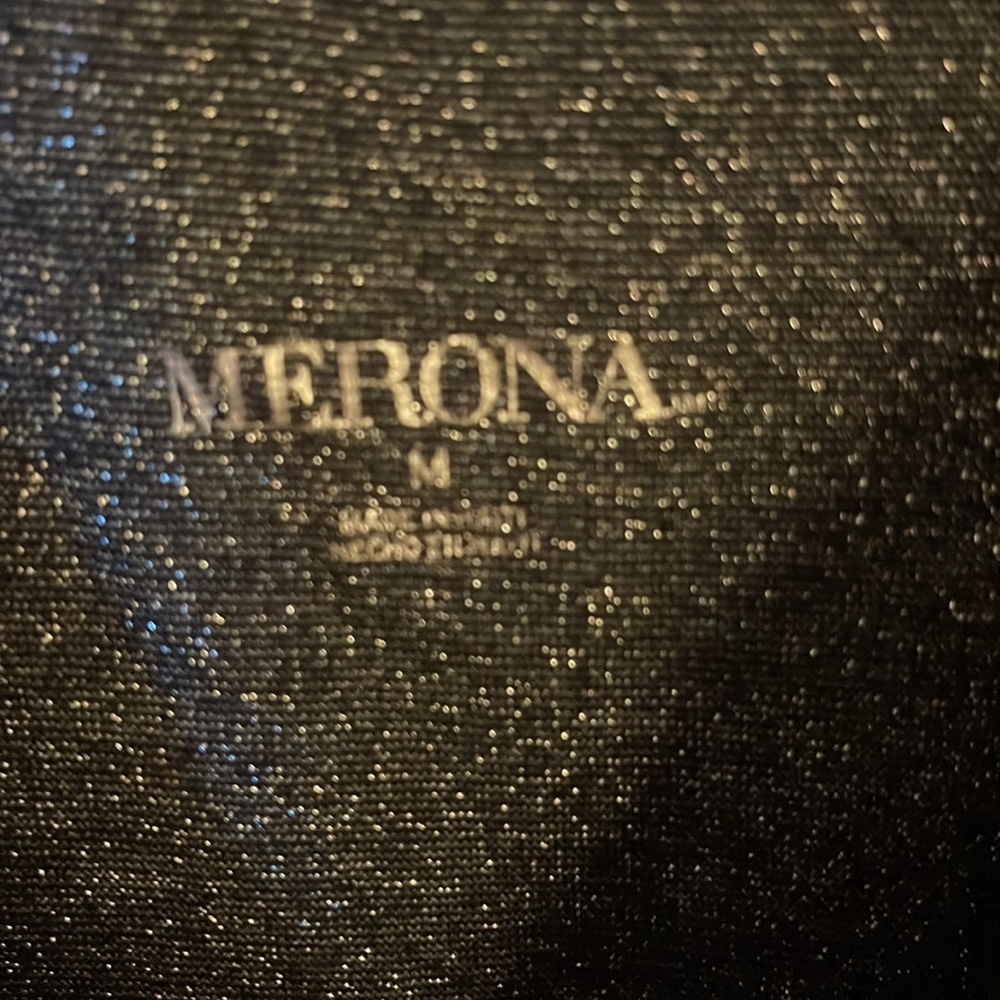 Marina black metallic tank top! - Picture 2 of 3